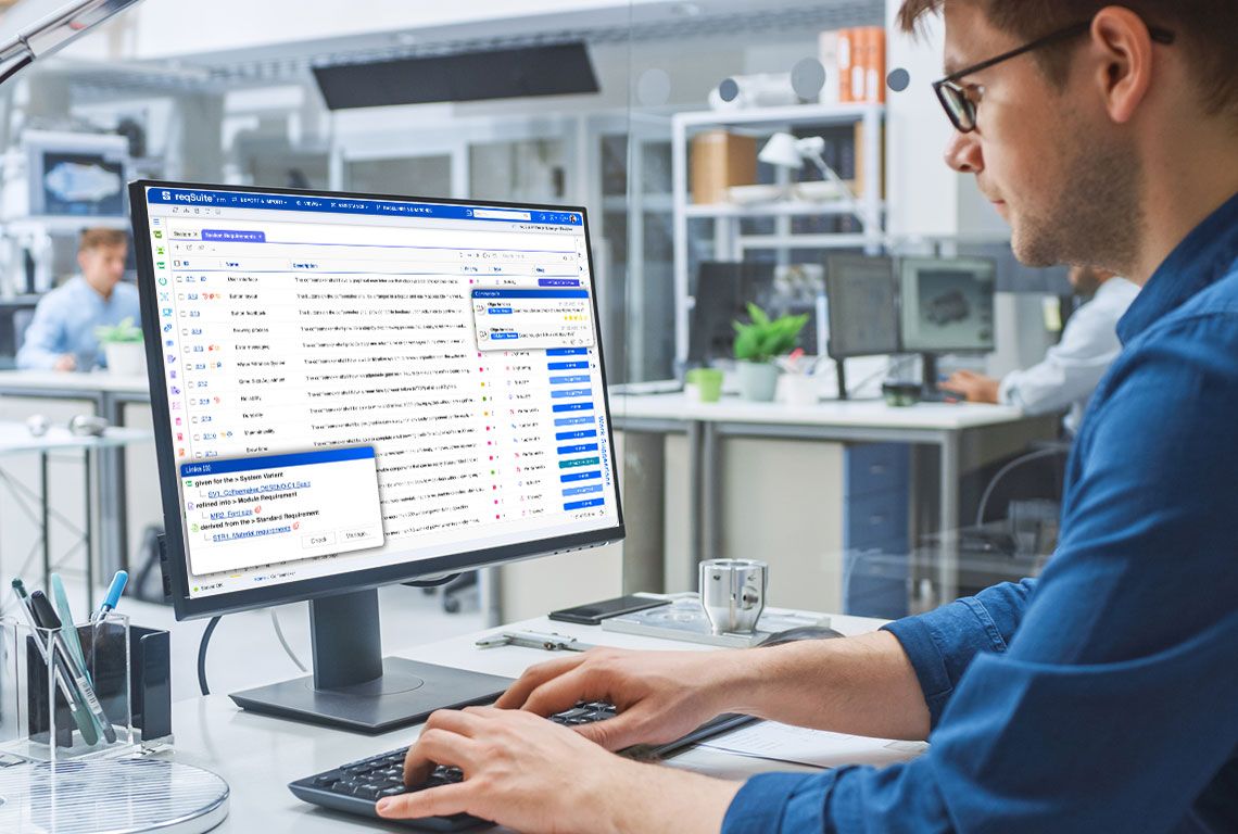 Screenshot Requirements Management