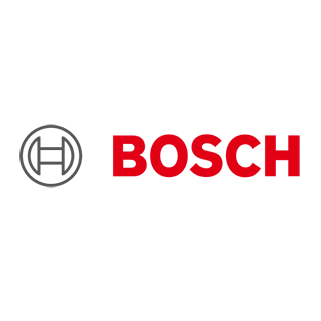 Bosch logo with gear symbol and red text.
