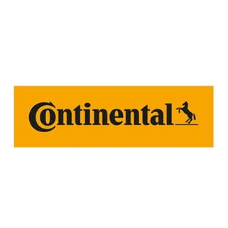 Continental logo featuring a horse and company name.