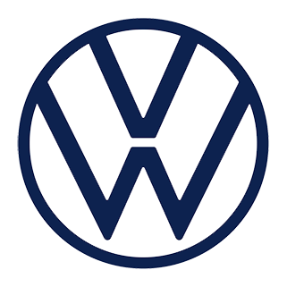 Volkswagen logo showing a stylized V and W inside a circle.