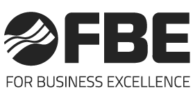 FBE logo with the text “For Business Excellence”